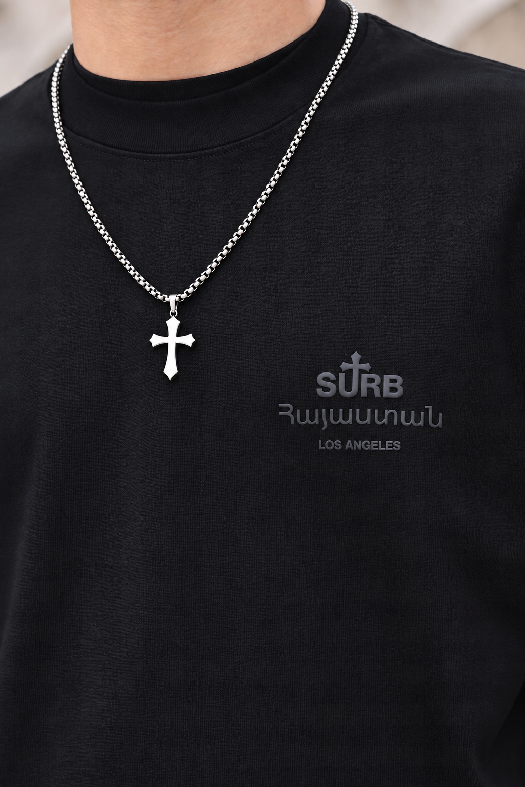 SURB Signature Cross Necklace